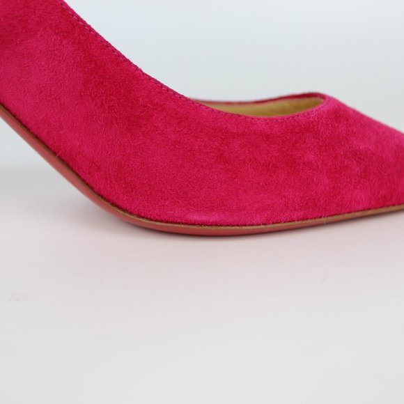 NEW Christian Louboutin Kate Suede Heeled Pump - Picture 9 of 13